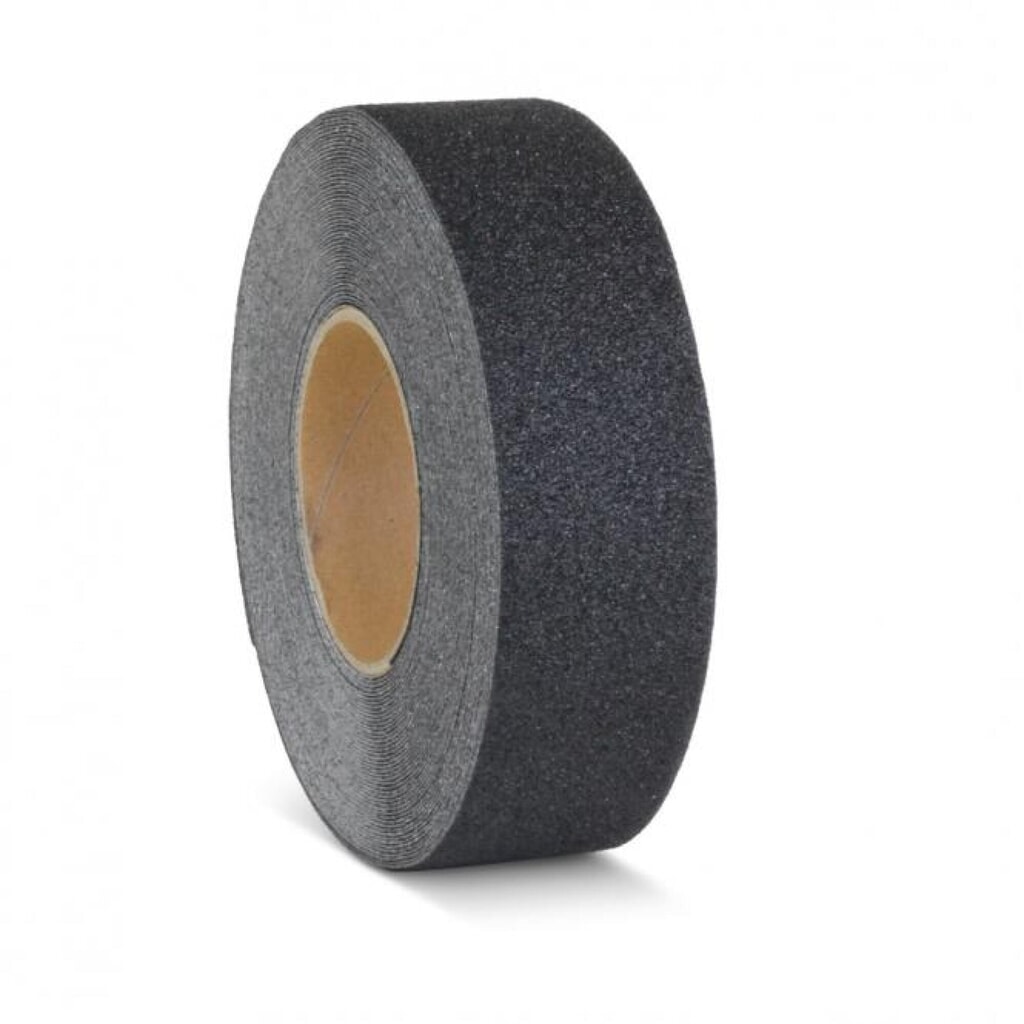 Mehlhose m2-Antirutschbelag™ Universal, Rolle, Breite 50 mm, schwarz Produktabbildung: Mehlhose m2-Antirutschbelag™ Universal, Rolle, Breite 50 mm, schwarz