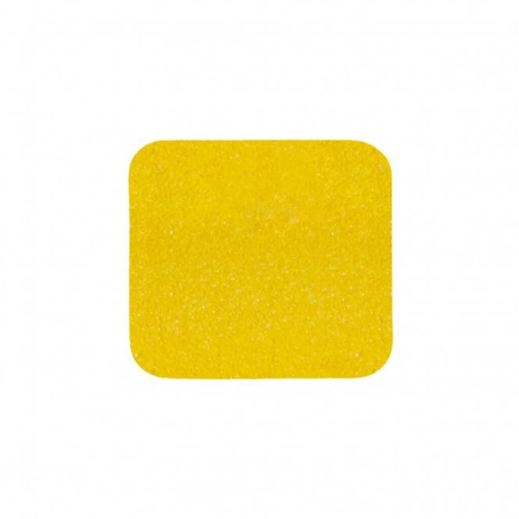 Produktabbildung: Mehlhose m2-Antirutschbelag™, verformbar, 50 Stk, LxB 140 x 140 mm, gelb