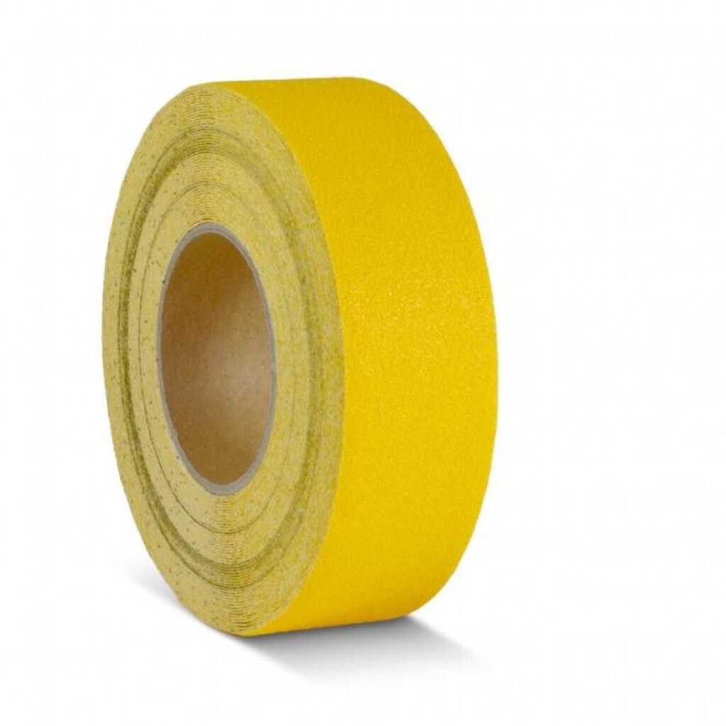 Produktabbildung: Mehlhose m2-Antirutschbelag™, verformbar, Rolle, Breite 50 mm, gelb