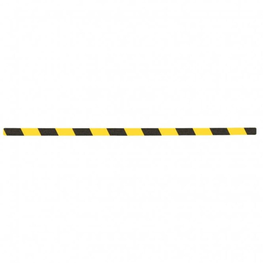 Mehlhose m2-Antirutschbelag™ Warnmarkierung, 10 Stk LxB 800 x 25 mm, gelb-schwarz Produktabbildung: Mehlhose m2-Antirutschbelag™ Warnmarkierung, 10 Stk LxB 800 x 25 mm, gelb-schwarz