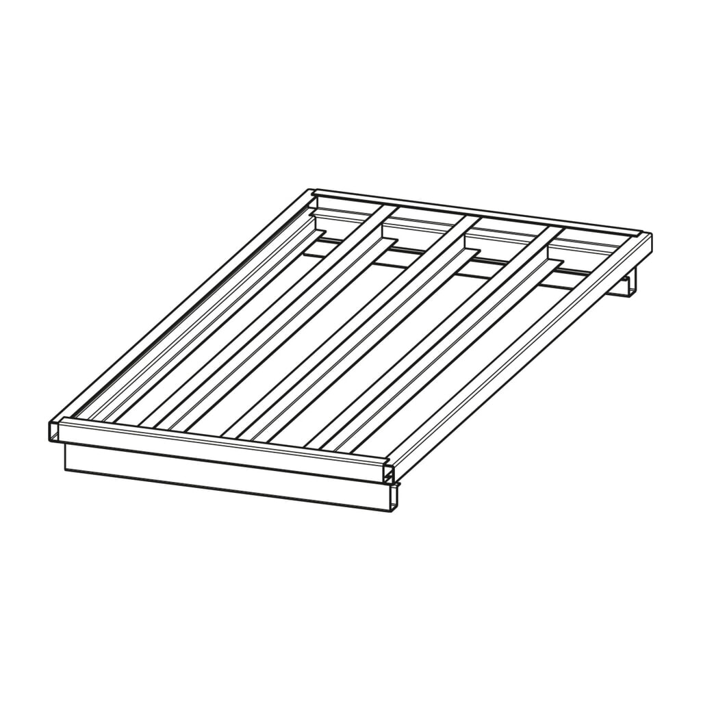 Produktabbildung: Mehrpreis für FLADAFI® Materialcontainer 2m², Bodenbelastung 1.000 kg/m²