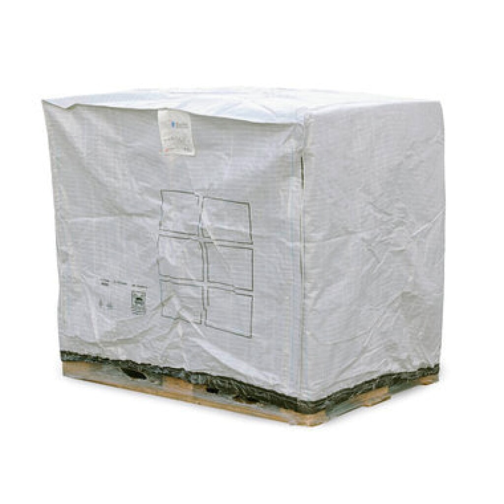 Mehrweg-Palettenhaube 1.160 x 1.160 x 1.000 mm (L x B x H) Produktabbildung: Mehrweg-Palettenhaube 1.160 x 1.160 x 1.000 mm (L x B x H)