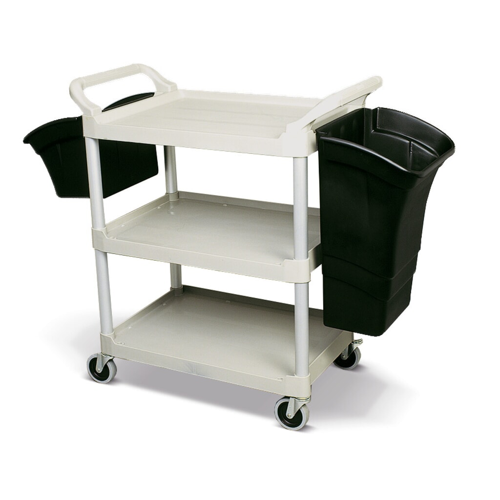 Mehrzweckbehälter für Tisch- und Etagenwagen, HxBxT 267 x 432 x 308 mm Produktabbildung: Mehrzweckbehälter für Tisch- und Etagenwagen, HxBxT 267 x 432 x 308 mm