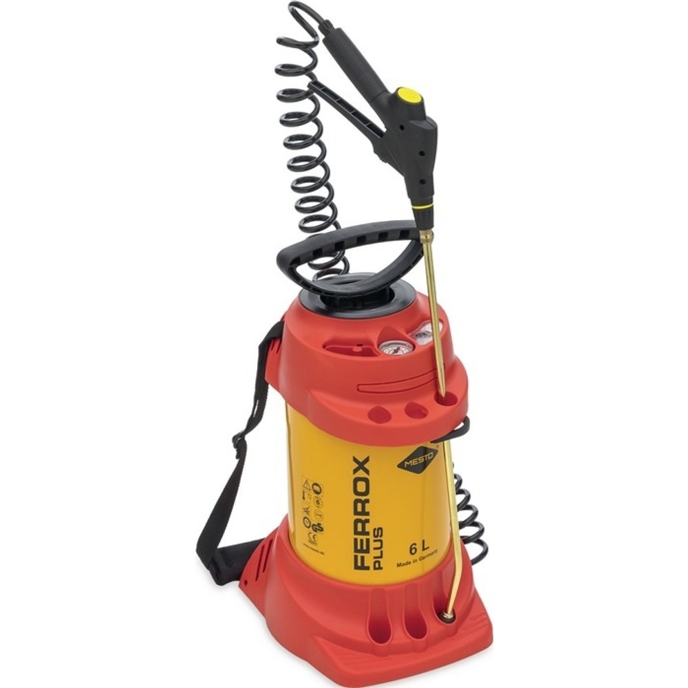 Produktabbildung: MESTO Hochdrucksprühgerät 3565P, Stahlbehälter polyesterbeschichtet, 6 l 6 bar, 4,8 kg