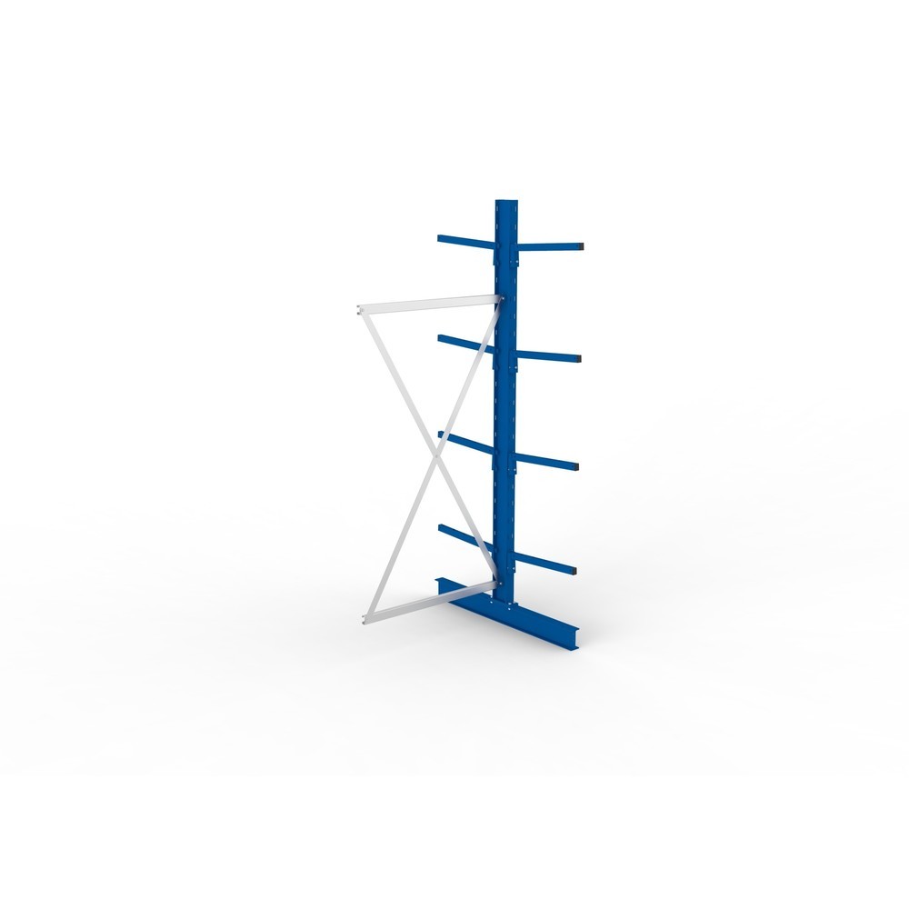 Produktabbildung Nr. 4: META Kragarmregal Anbaufeld, doppelseitig, Tragkraft pro Arm 175 kg, HxBxT 2.500 x 1.030 x 1.220 mm