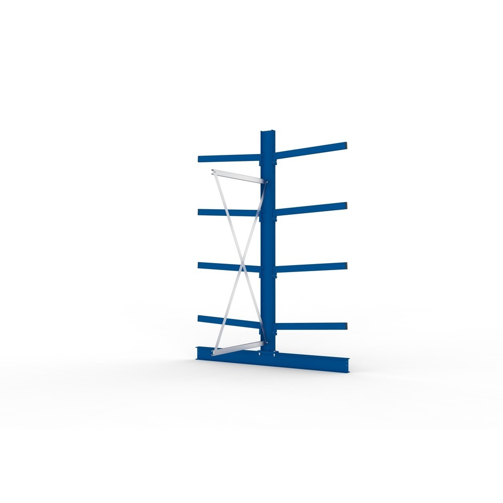 Produktabbildung Nr. 4: META Kragarmregal Anbaufeld, doppelseitig, Tragkraft pro Arm bis 250 kg, HxBxT 2.500 x 1.030 x 1.840 mm