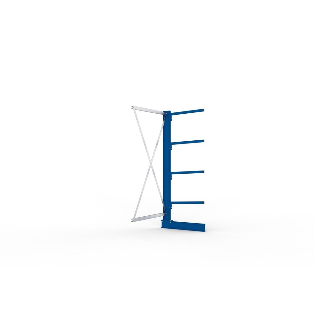 Produktabbildung Nr. 2: META Kragarmregal Anbaufeld, einseitig, Tragkraft pro Arm 140 kg, HxBxT 2.000 x 1.094 x 810 mm