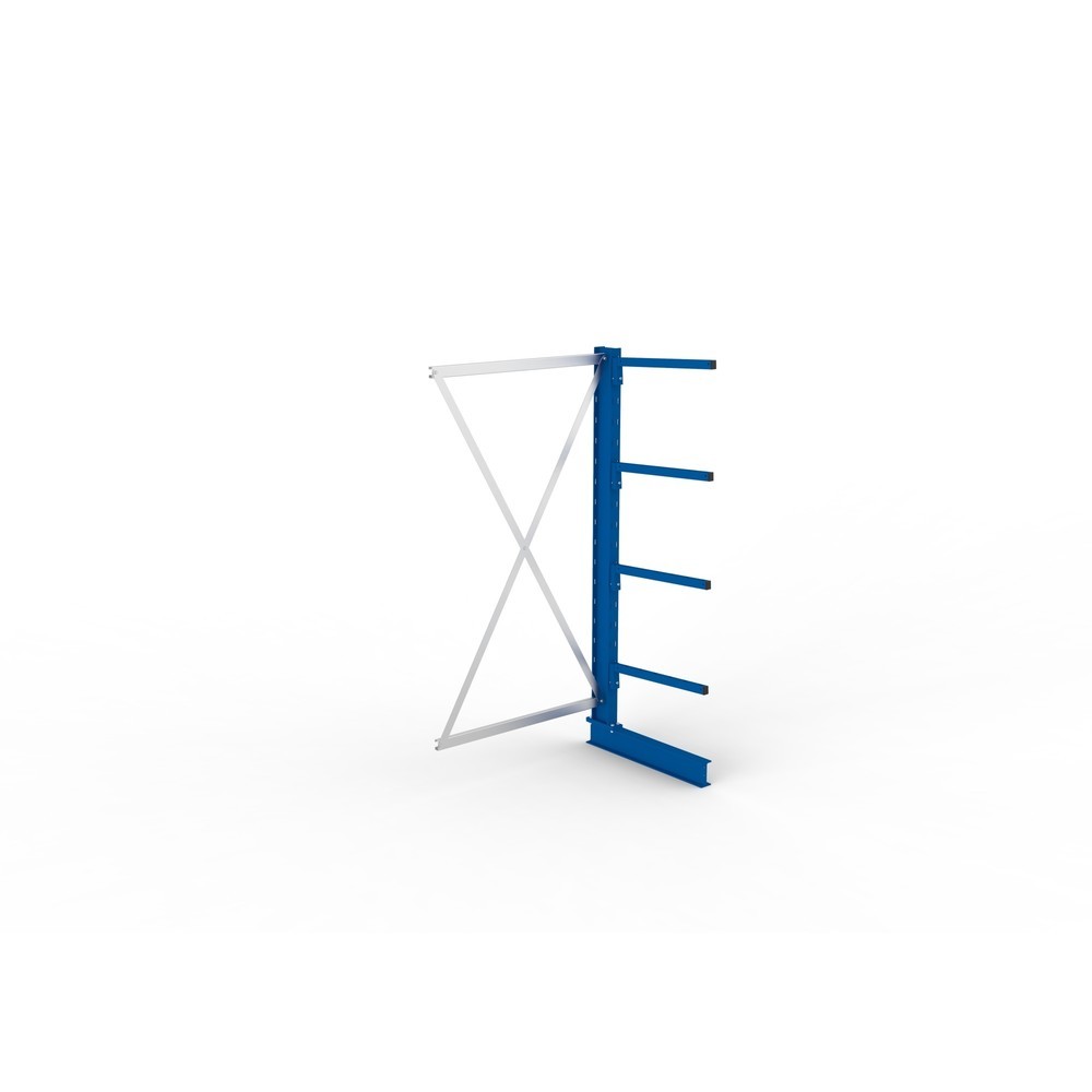 Produktabbildung Nr. 4: META Kragarmregal Anbaufeld, einseitig, Tragkraft pro Arm 140 kg, HxBxT 2.000 x 1.094 x 810 mm