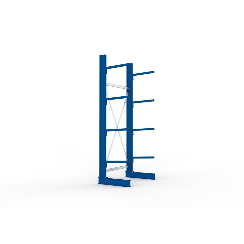 Produktabbildung Nr. 2: META Kragarmregal Grundfeld, einseitig, Tragkraft pro Arm 175 kg, HxBxT 2.500 x 1.094 x 710 mm