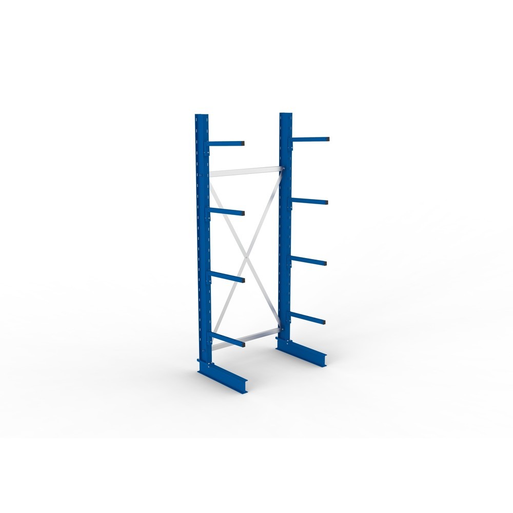 Produktabbildung Nr. 4: META Kragarmregal Grundfeld, einseitig, Tragkraft pro Arm 175 kg, HxBxT 2.500 x 1.094 x 710 mm
