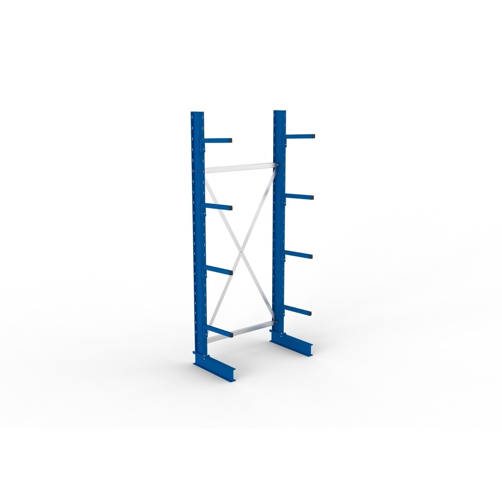 Produktabbildung Nr. 4: META Kragarmregal Grundfeld, einseitig, Tragkraft pro Arm 220 kg, HxBxT 2.500 x 1.094 x 610 mm