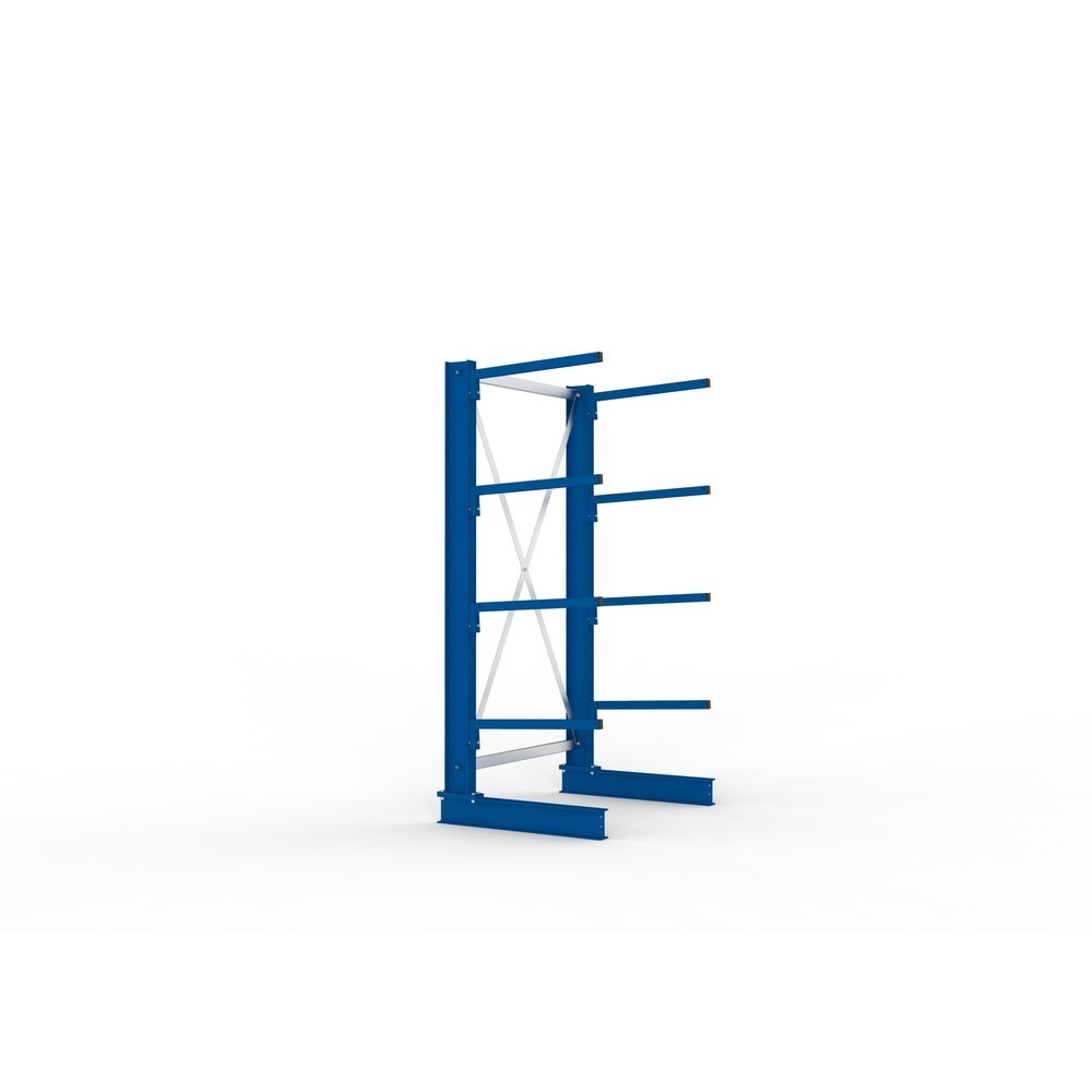 Produktabbildung Nr. 2: META Kragarmregal Grundfeld, einseitig, Tragkraft pro Arm 140 kg, HxBxT 2.000 x 1.094 x 810 mm