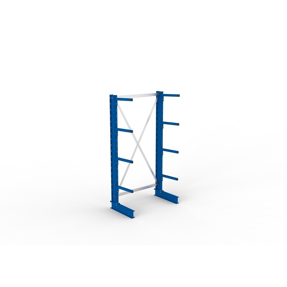 Produktabbildung Nr. 4: META Kragarmregal Grundfeld, einseitig, Tragkraft pro Arm 220 kg, HxBxT 2.000 x 1.094 x 610 mm