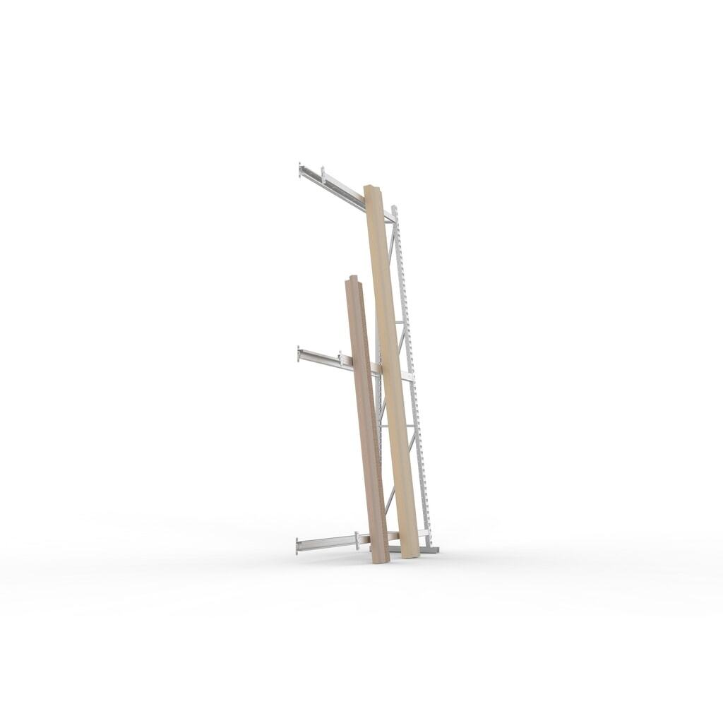 Produktabbildung Nr. 2: META Vertikalregal, einseitig, AF, HxBxT 3.000 x 1.400 x 500 mm