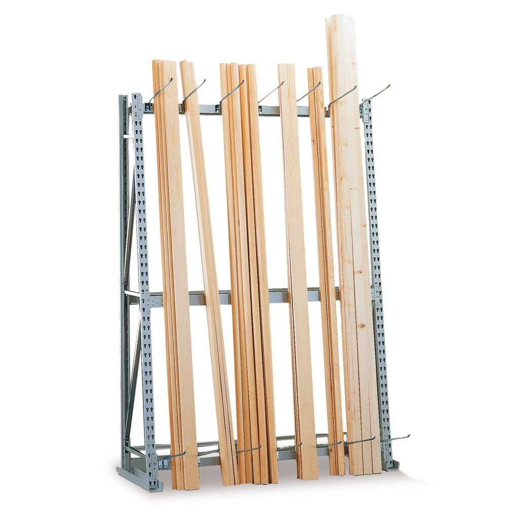 META Vertikalregal, einseitig, GF, HxBxT 3.000 x 1.400 x 500 mm Produktabbildung: META Vertikalregal, einseitig, GF, HxBxT 3.000 x 1.400 x 500 mm