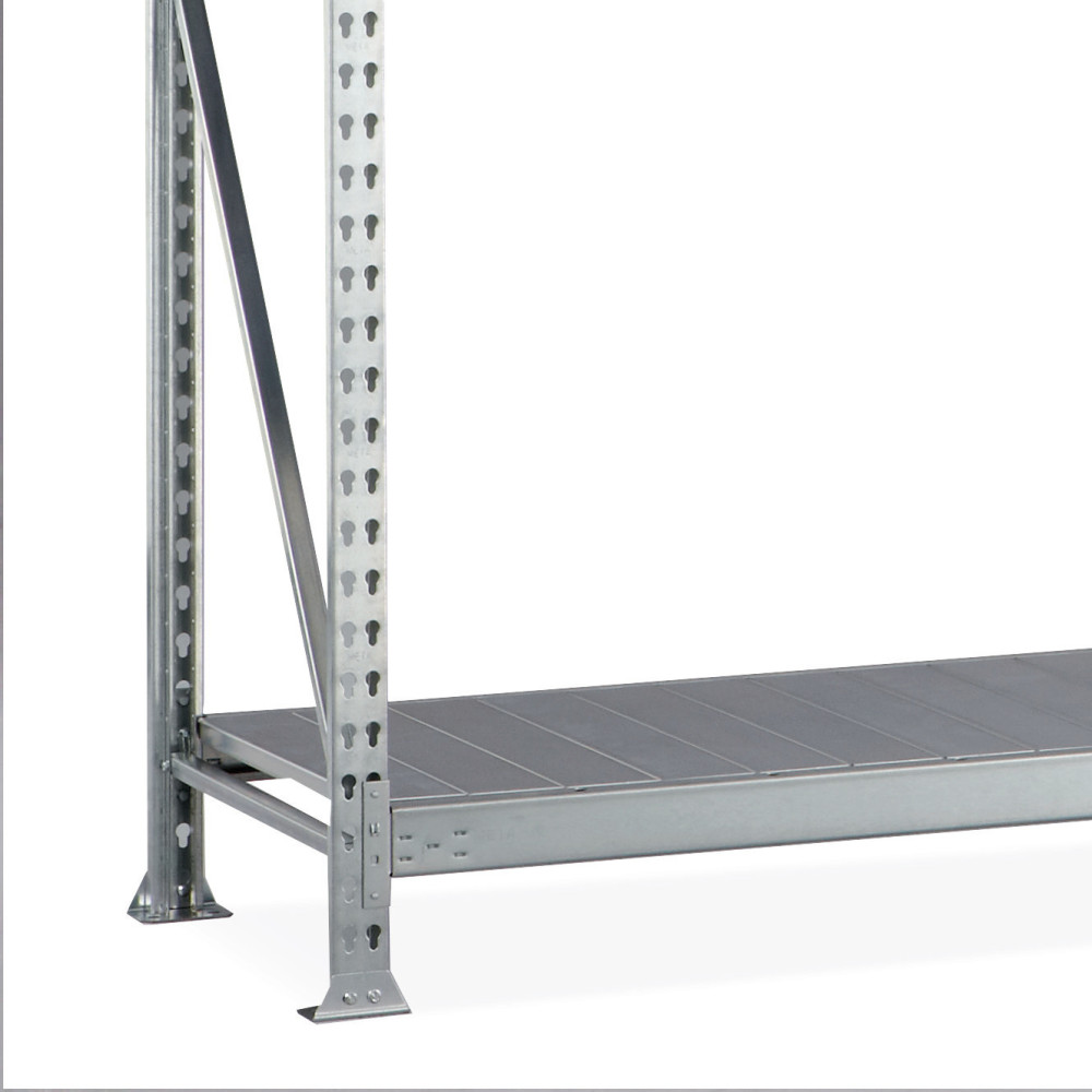 Produktabbildung Nr. 2: META Weitspannregal, mit Stahlpaneelen, FL 600 kg, GF, HxBxT 2.200 x 1.800 x 650 mm
