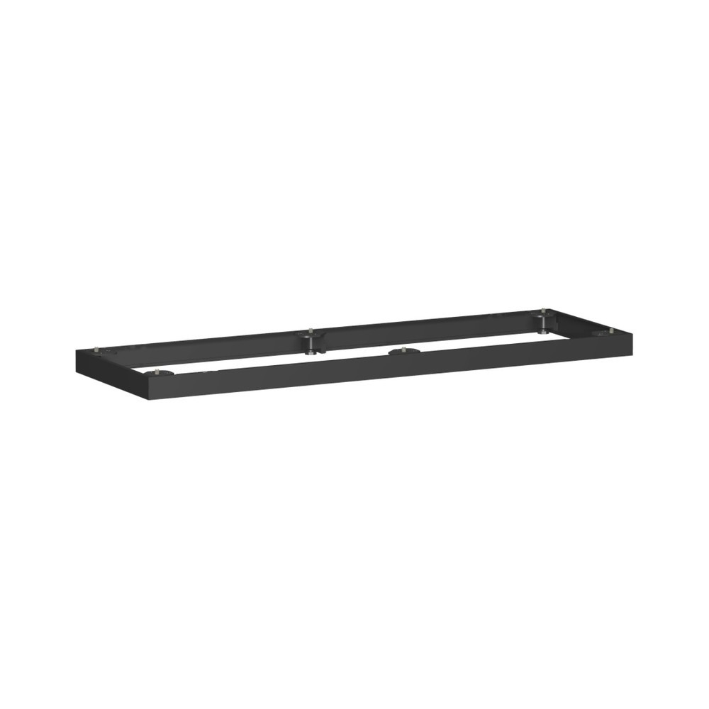 Produktabbildung Nr. 1: Geramöbel Metallsockel für Büroschränke Profi, BxT 50 x 1.200 mm, schwarz