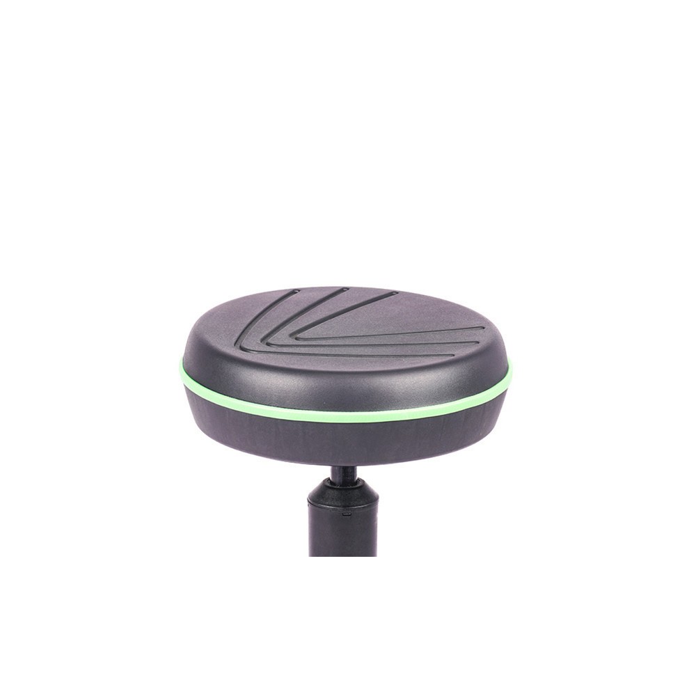 Produktabbildung Nr. 3: meychair Hocker A30 PRO mit Rollen, Kederfarbe grün