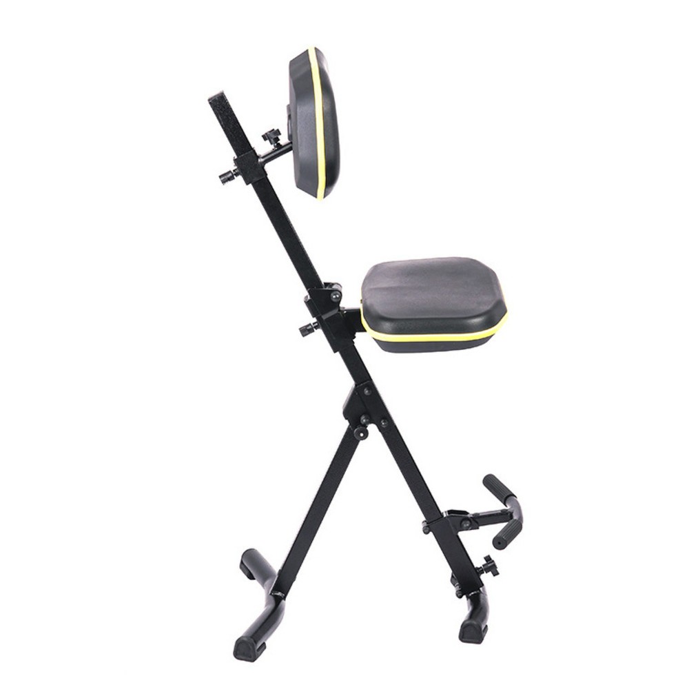 meychair Stehhilfe AF30 PRO mit Rückenlehne und Aufstiegshilfe, Kederfarbe gelb Produktabbildung: meychair Stehhilfe AF30 PRO mit Rückenlehne und Aufstiegshilfe, Kederfarbe gelb