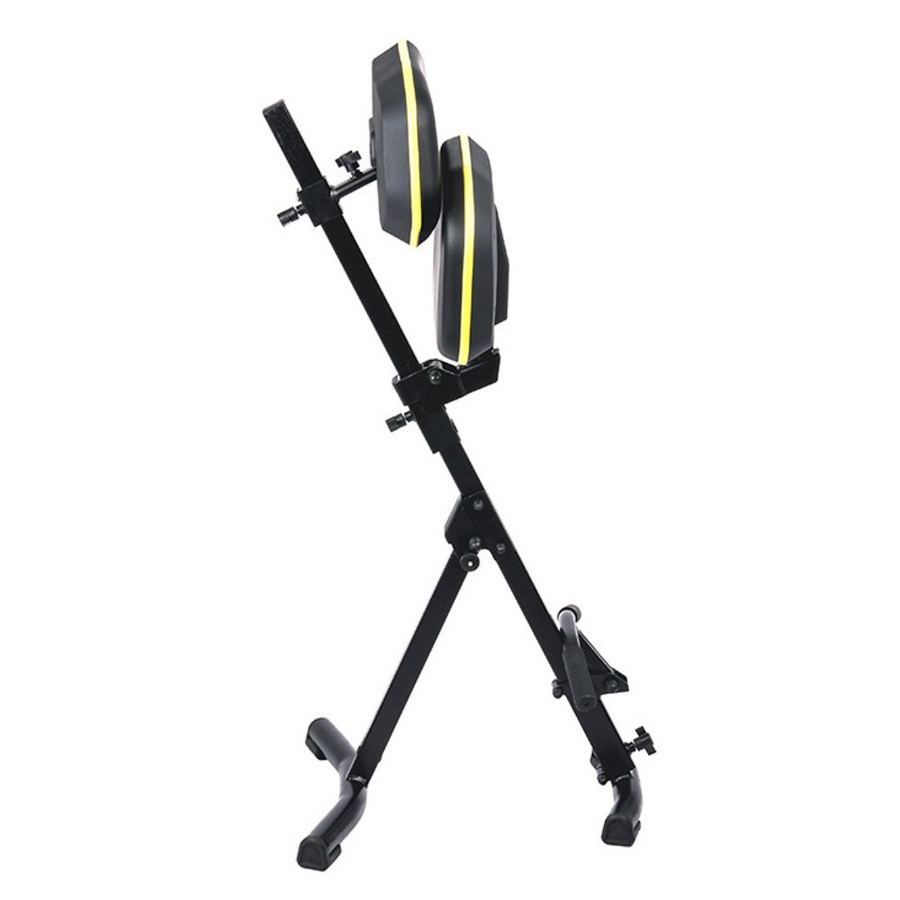 Produktabbildung Nr. 3: meychair Stehhilfe AF30 PRO mit Rückenlehne und Aufstiegshilfe, Kederfarbe gelb