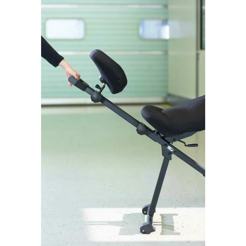 Produktabbildung Nr. 4: meychair Stehhilfe Comfort XXL mit Sattelsitz, Stoffbezug