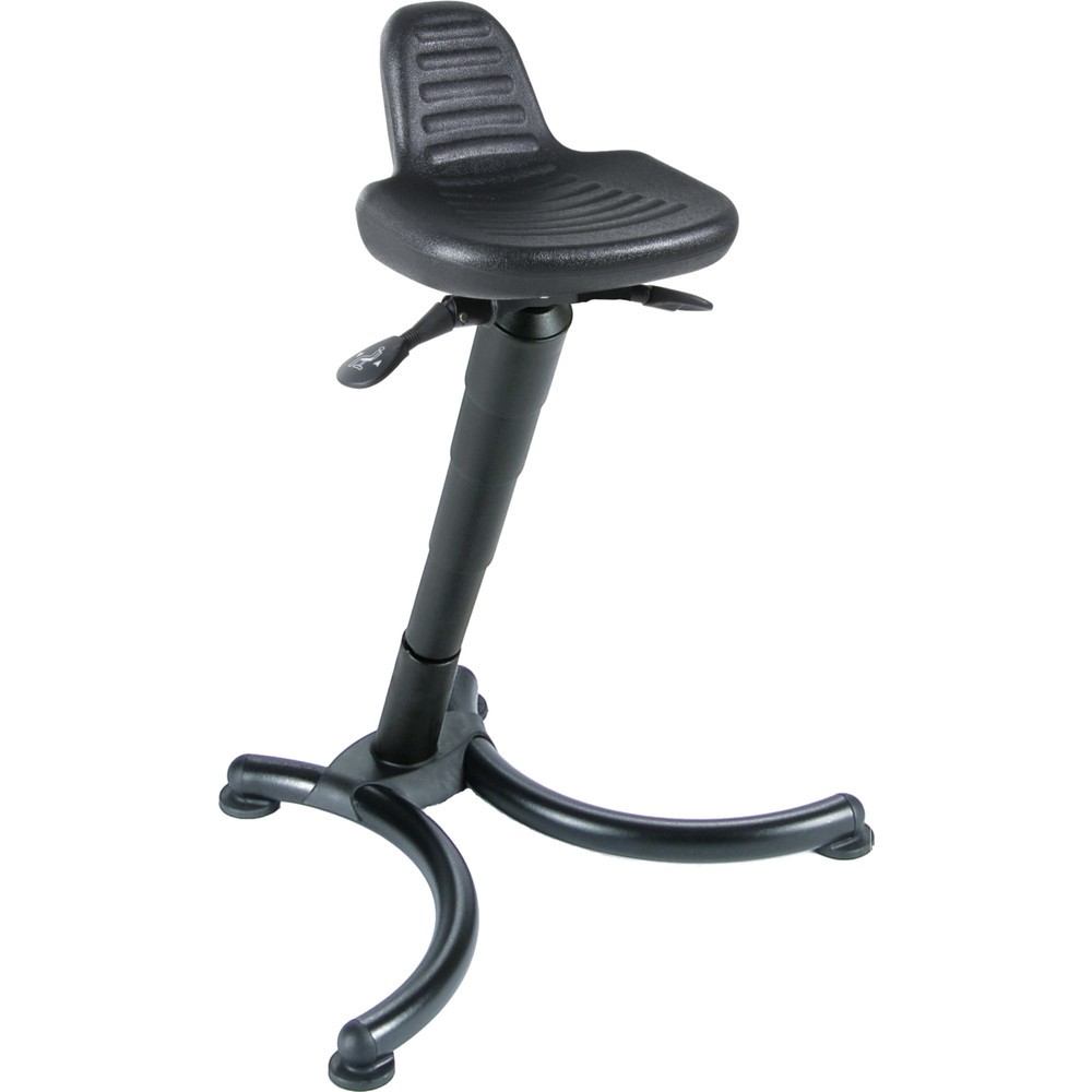 Produktabbildung: meychair Stehhilfe, Sitzhöhe 630-840 mm, Bodengleiter
