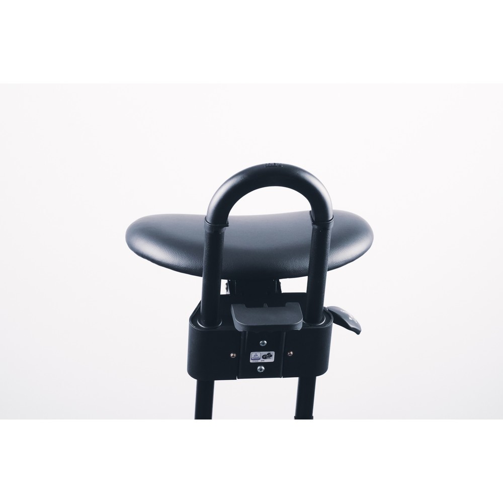 Produktabbildung Nr. 5: meychair Stehhilfe mit Rollen, neigbarer Kunstledersitz, Sitzhöhe 615-860 mm