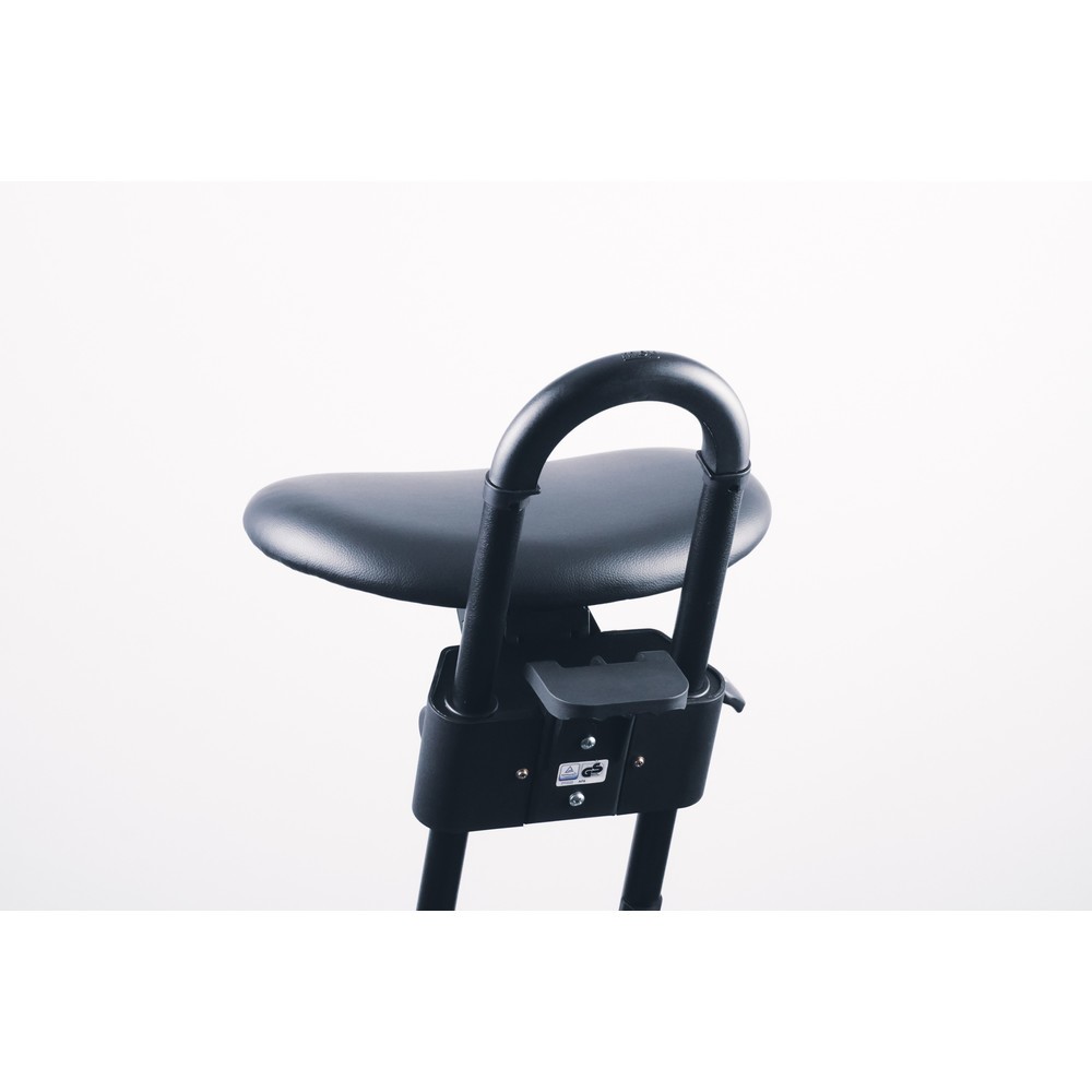 Produktabbildung Nr. 6: meychair Stehhilfe mit Rollen, neigbarer Kunstledersitz, Sitzhöhe 615-860 mm