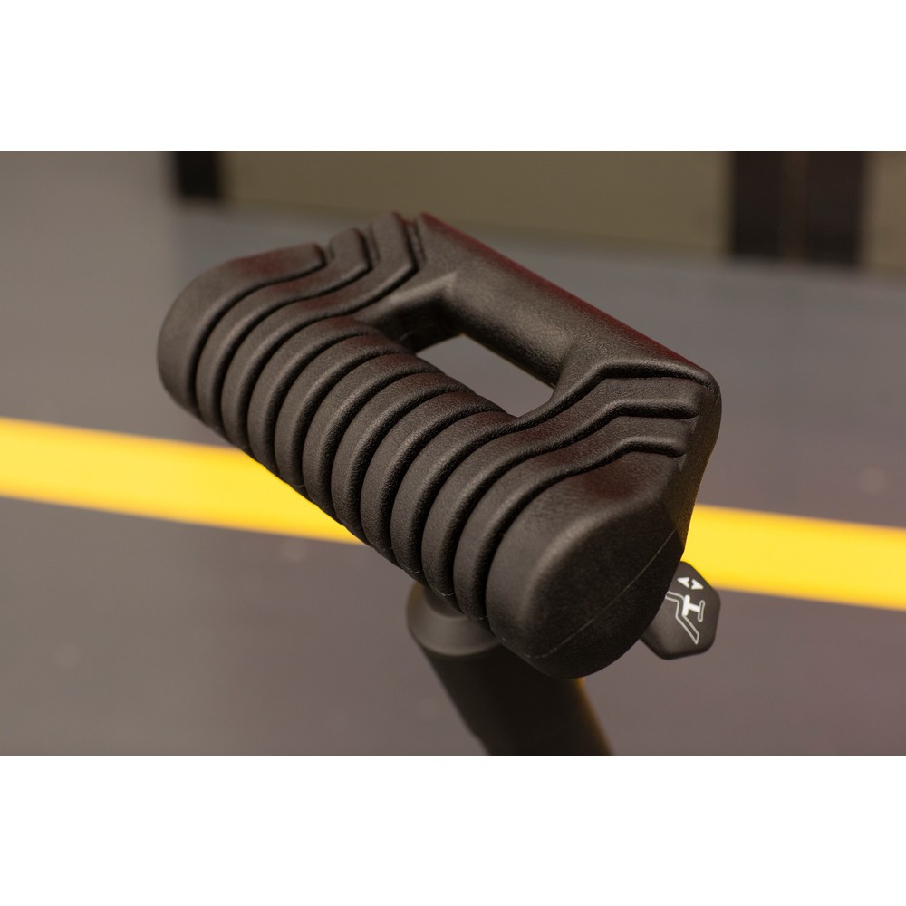 Produktabbildung Nr. 4: meychair Stehhilfe, PU-Rundsitz, Sitzhöhe 630-840 mm, Gabel-Standfuß, Tragegriff
