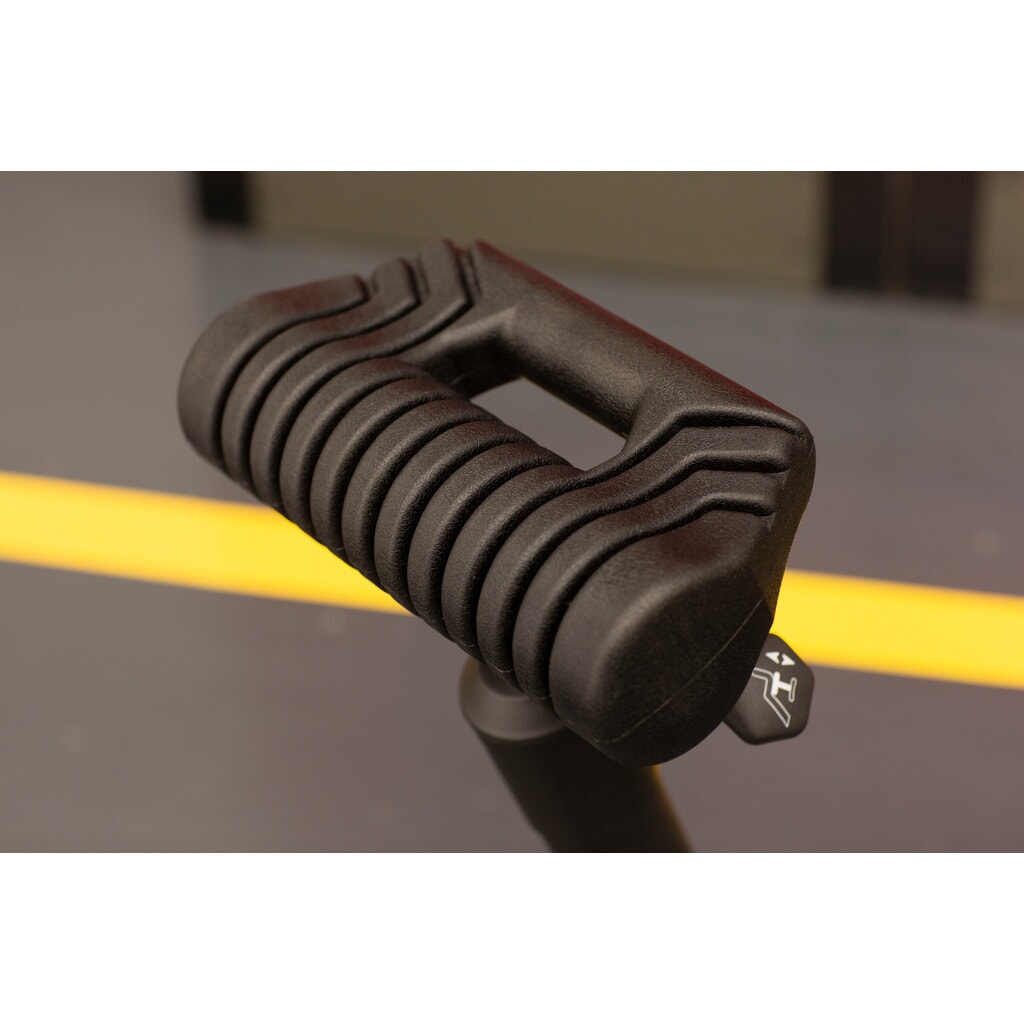 Produktabbildung Nr. 5: meychair Stehhilfe, PU-Rundsitz, Sitzhöhe 630-840 mm, Gabel-Standfuß, Tragegriff, ESD
