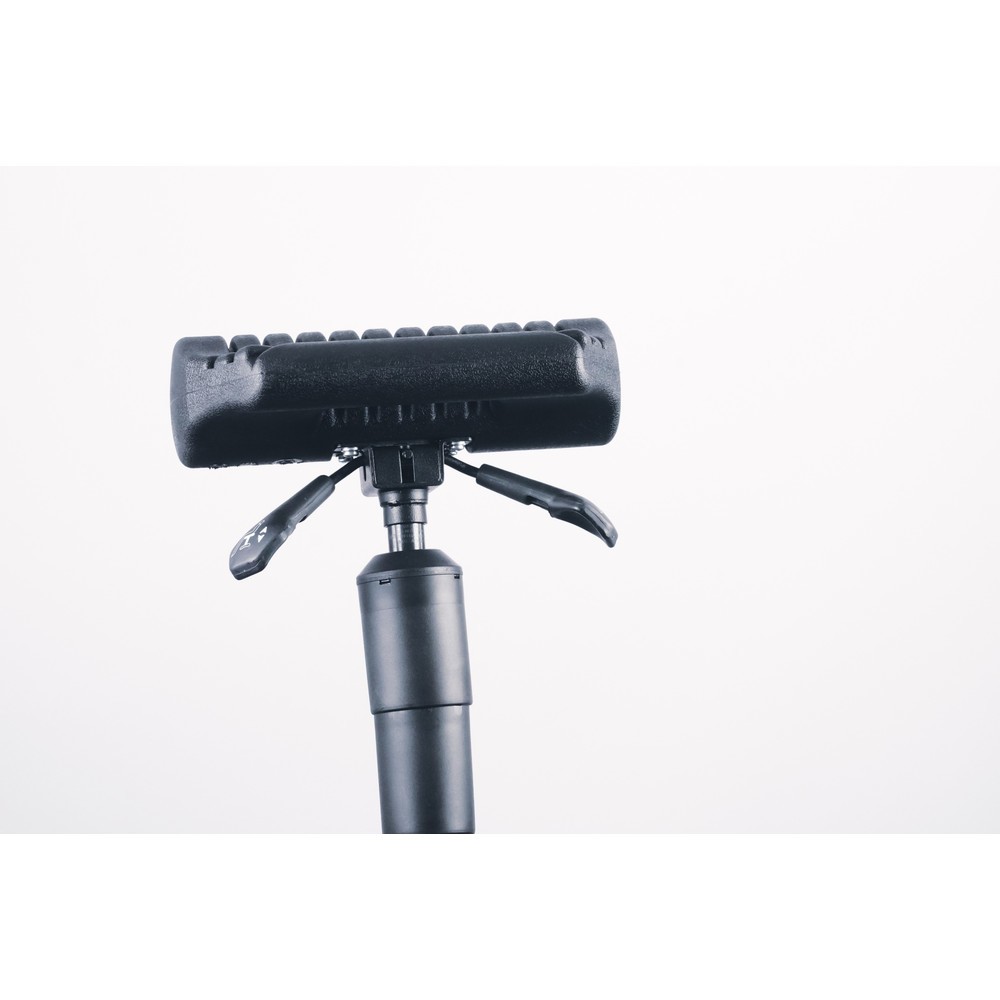 Produktabbildung Nr. 6: meychair Stehhilfe, PU-Rundsitz, Sitzhöhe 630-840 mm, Gabel-Standfuß, Tragegriff