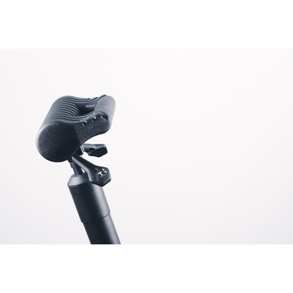 Produktabbildung Nr. 8: meychair Stehhilfe, PU-Rundsitz, Sitzhöhe 630-840 mm, Gabel-Standfuß, Tragegriff