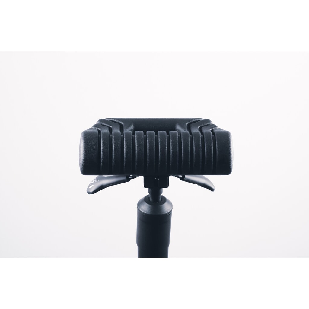 meychair Stehhilfe, PU-Rundsitz, Sitzhöhe 630-840 mm, Gabel-Standfuß, Tragegriff, ESD Produktabbildung Nr. 12: meychair Stehhilfe, PU-Rundsitz, Sitzhöhe 630-840 mm, Gabel-Standfuß, Tragegriff, ESD