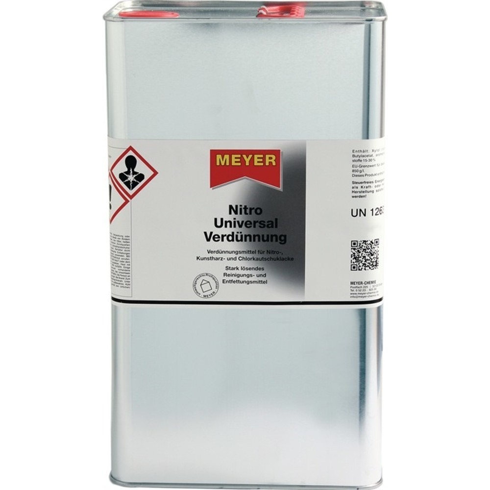 Produktabbildung: MEYER Nitrouniversalverdünner, 12 l, Kanister