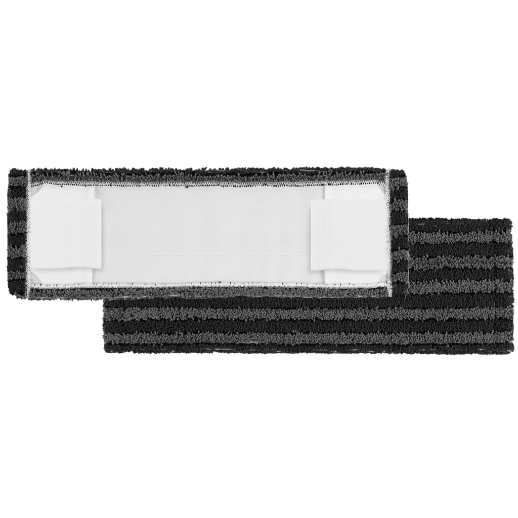 Mikrofasermopp Dust Killer Grey, mit Taschen und Laschen, Breite 400 mm Produktabbildung: Mikrofasermopp Dust Killer Grey, mit Taschen und Laschen, Breite 400 mm