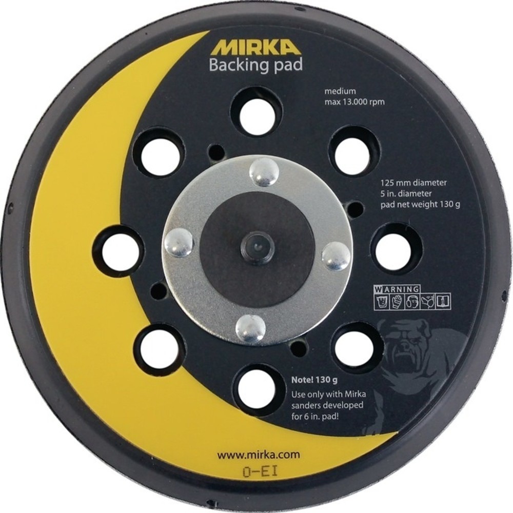 Produktabbildung: MIRKA Schleifteller Abranet, Durchmesser 125 mm