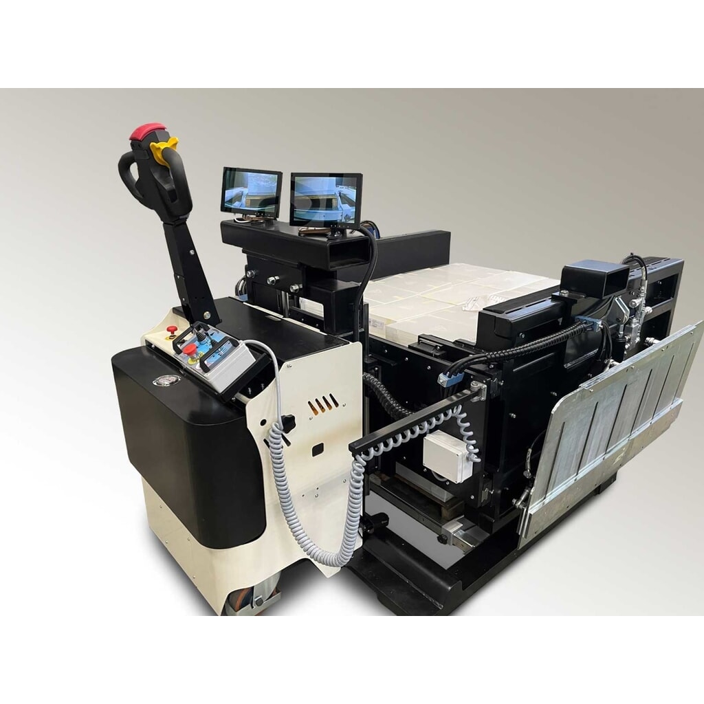 Toppy Mobiler Palettenwechsler ohne Kippen, Drehen oder Wenden, Öffnung 522 - 1.213 mm, Tragkraft 1.000 kg Produktabbildung Nr. 5: Toppy Mobiler Palettenwechsler ohne Kippen, Drehen oder Wenden, Öffnung 522 - 1.213 mm, Tragkraft 1.000 kg