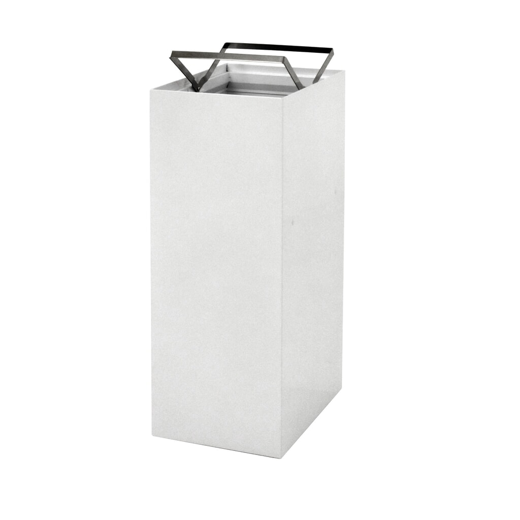 Modulare Abfalltrennanlage, 60 Liter, weiß Produktabbildung Nr. 3: Modulare Abfalltrennanlage, 60 Liter, weiß