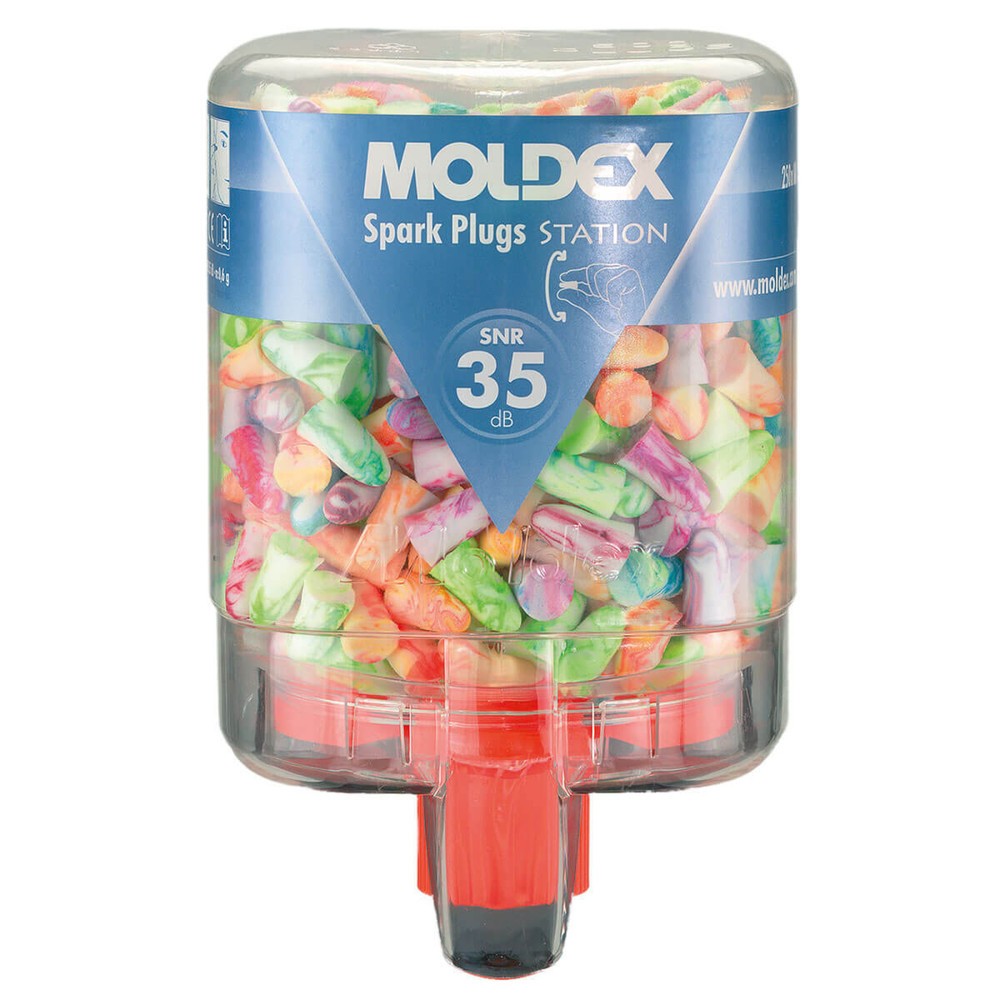 Produktabbildung: MOLDEX® Station klein, enthält 250 Paar Gehörschutzstöpsel