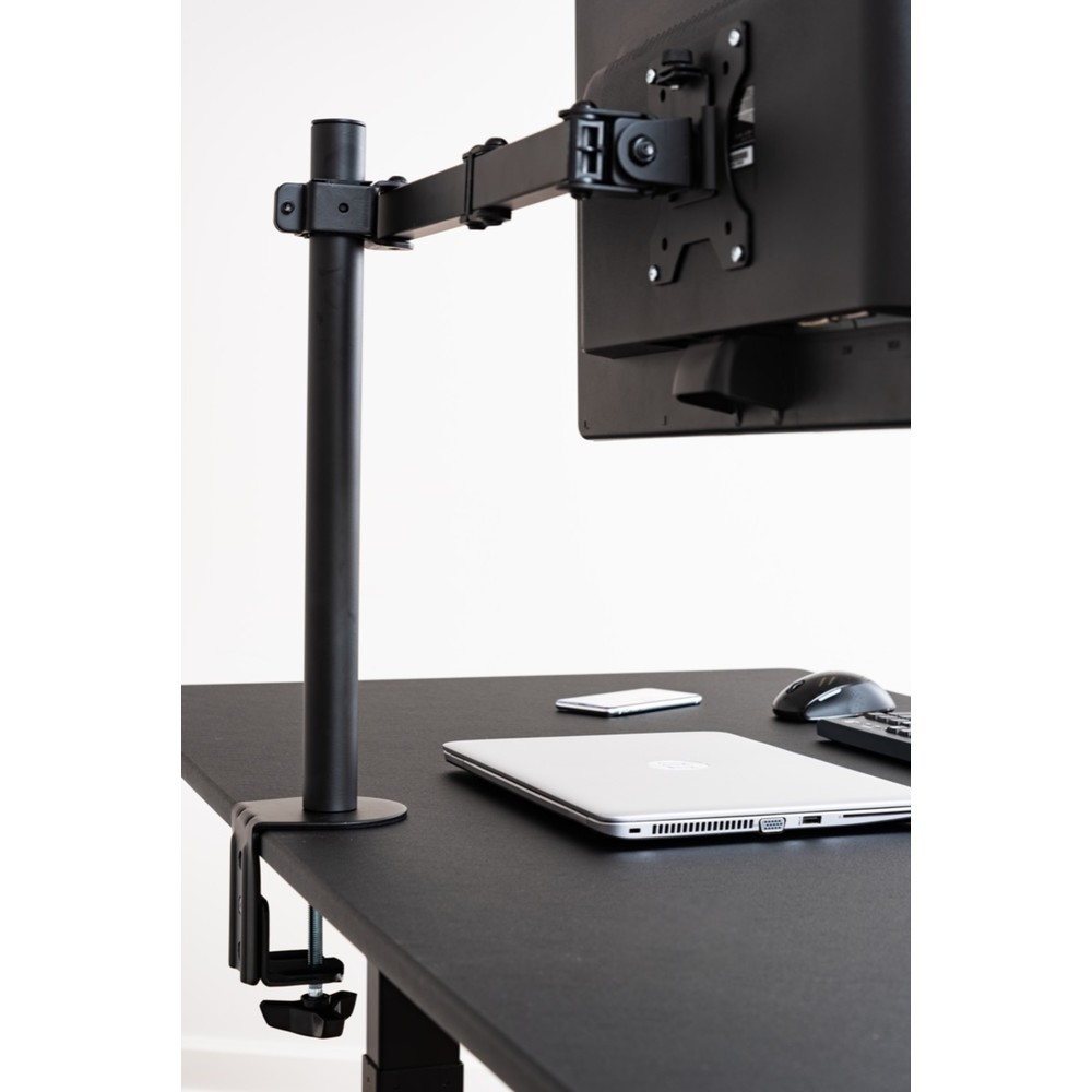 Produktabbildung Nr. 2: Monitorhalter für 1 Monitor, mit Kipp- und Drehfunktion, schwarz