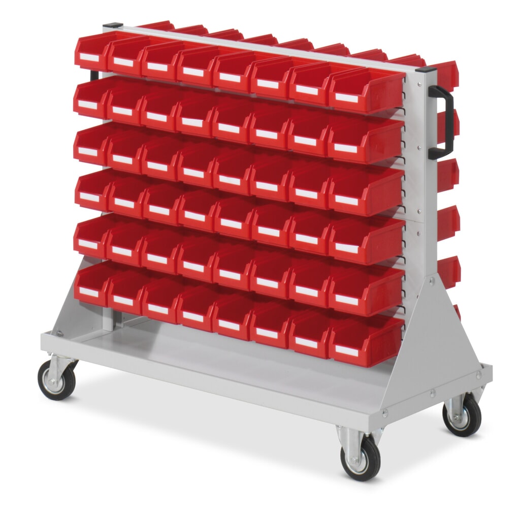 Kappes RasterPlan Montagewagen, 96 Sichtlagerkästen Produktabbildung: Kappes RasterPlan Montagewagen, 96 Sichtlagerkästen