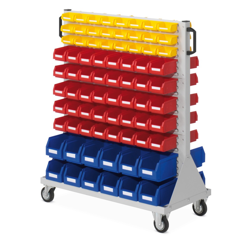 Produktabbildung: Kappes RasterPlan Montagewagen, 152 Sichtlagerkästen