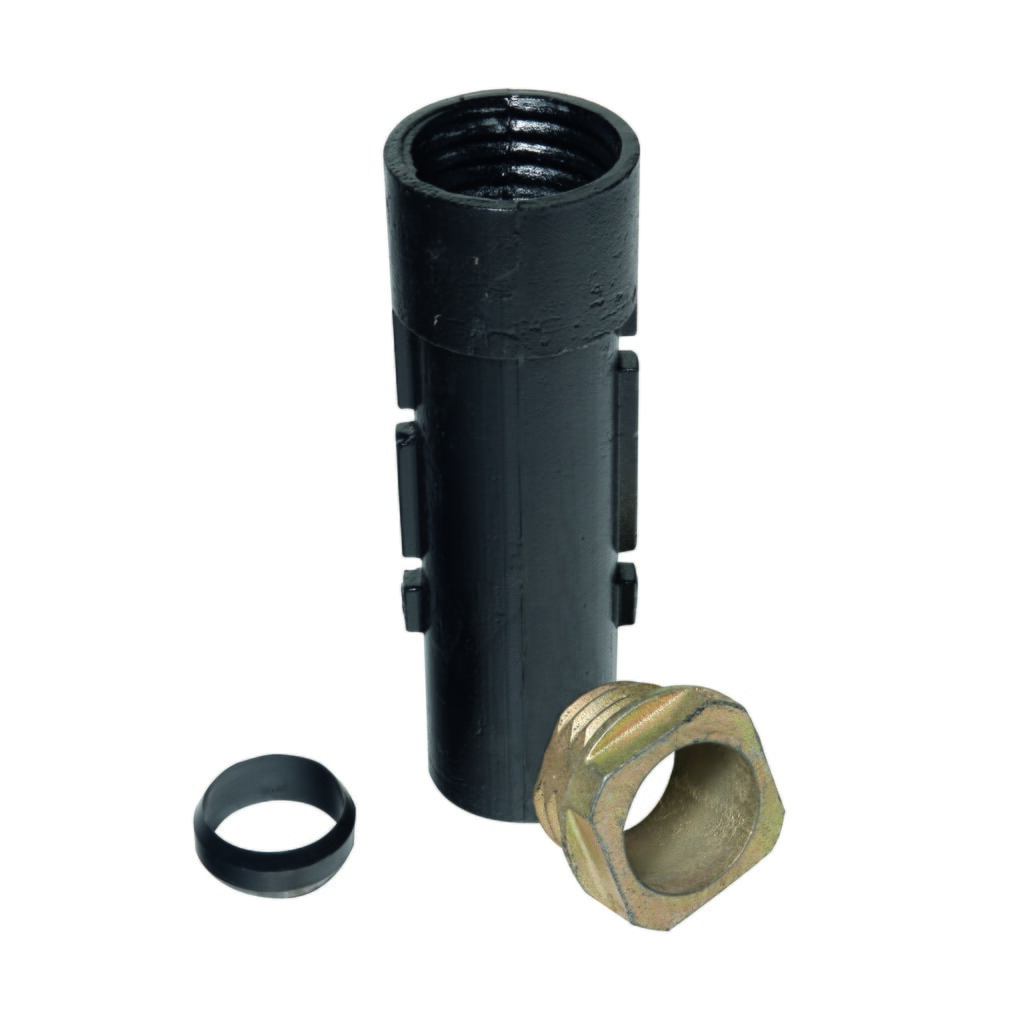 MORAVIA Bodenhülse mit Klemm- & Gewindering, Ø 60 mm, Länge 300 mm Produktabbildung: MORAVIA Bodenhülse mit Klemm- & Gewindering, Ø 60 mm, Länge 300 mm