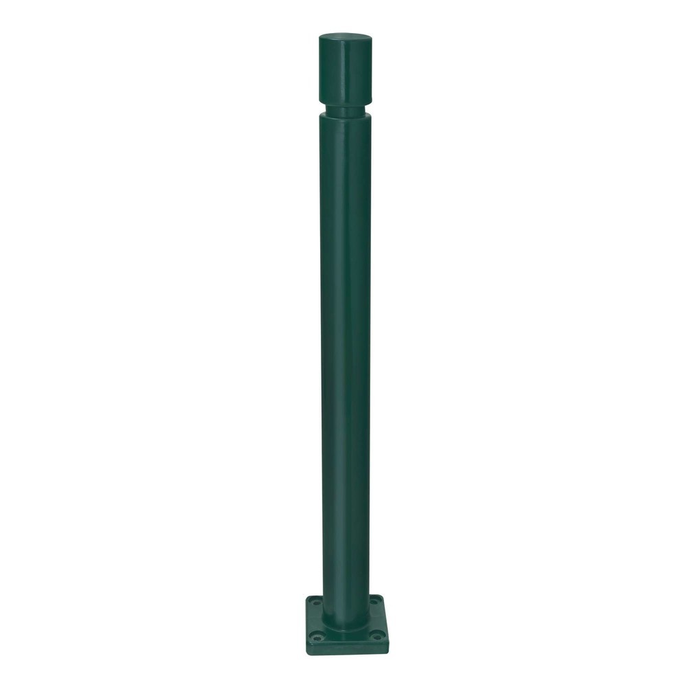 Produktabbildung: MORAVIA CITY-Poller FLEX, zum Aufdübeln, aus TPU, HxØ 1.000 x 80 mm, grün