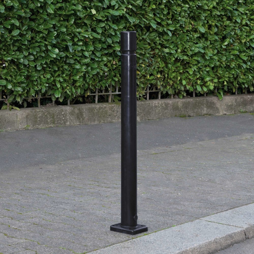 Produktabbildung Nr. 2: MORAVIA CITY-Poller FLEX, zum Aufdübeln, aus TPU, HxØ 1.000 x 80 mm, schwarz