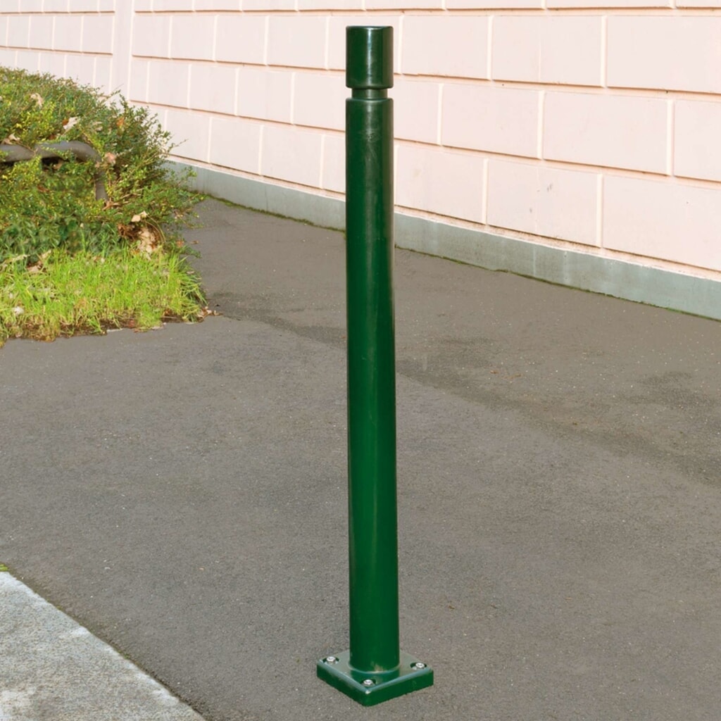 MORAVIA CITY-Poller FLEX, zum Aufdübeln, aus TPU, HxØ 1.000 x 80 mm, grün Produktabbildung Nr. 2: MORAVIA CITY-Poller FLEX, zum Aufdübeln, aus TPU, HxØ 1.000 x 80 mm, grün