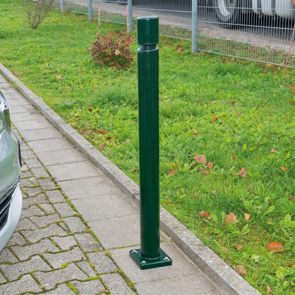 Produktabbildung Nr. 5: MORAVIA CITY-Poller FLEX, zum Aufdübeln, aus TPU, HxØ 1.000 x 80 mm, schwarz