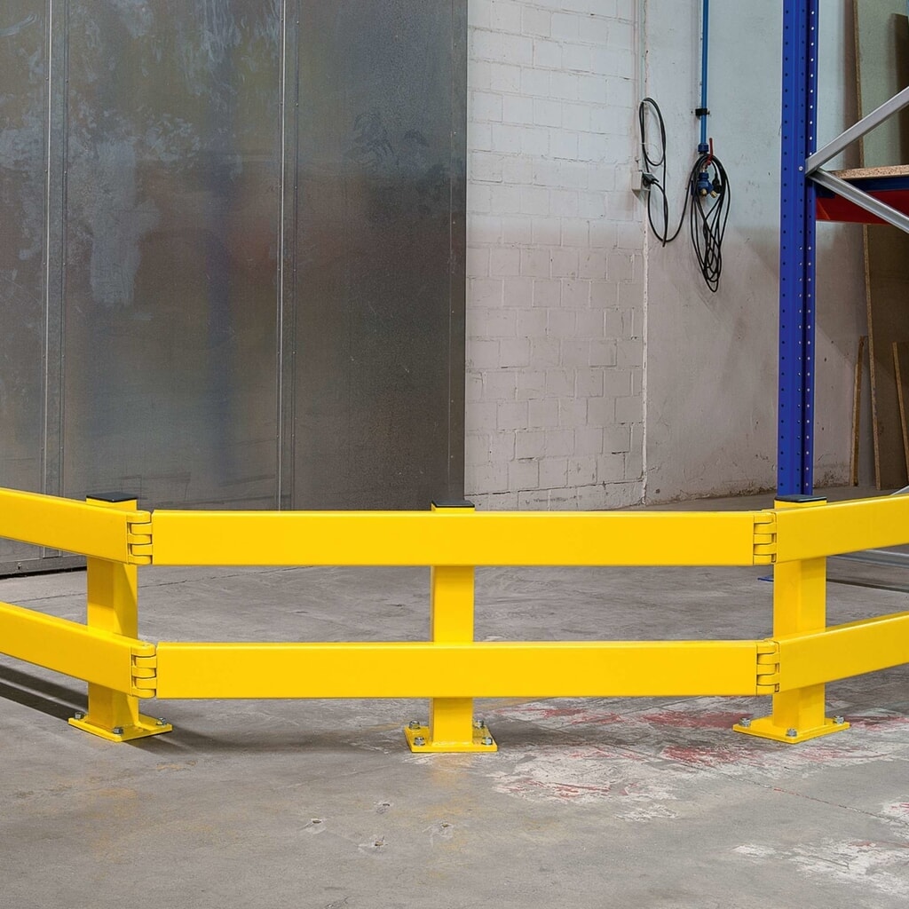 MORAVIA Standpfosten für Schutzplanken C-Profil, Inneneinsatz, Höhe 465 mm Produktabbildung Nr. 5: MORAVIA Standpfosten für Schutzplanken C-Profil, Inneneinsatz, Höhe 465 mm