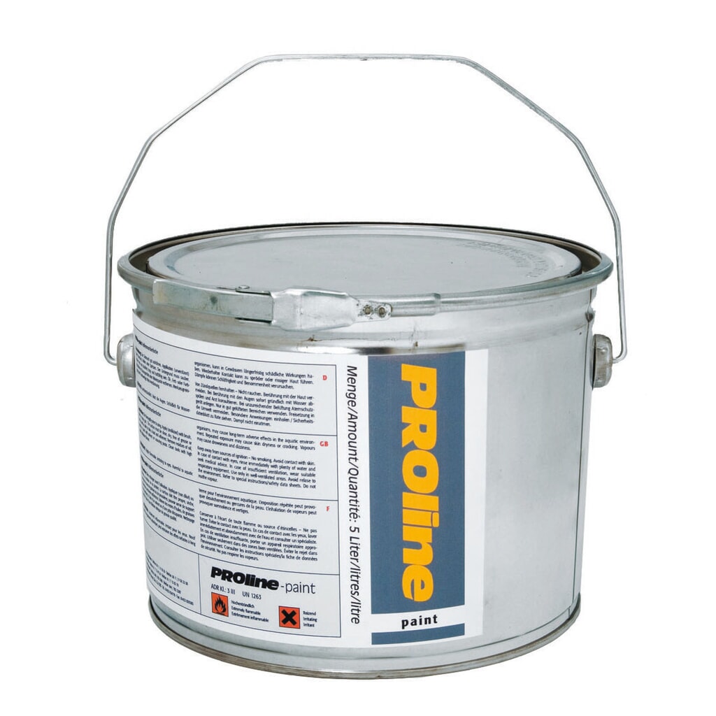 MORAVIA Hallenbeschichtung PROline-paint, 5 l, matt, RAL 1003 signalgelb Produktabbildung: MORAVIA Hallenbeschichtung PROline-paint, 5 l, matt, RAL 1003 signalgelb