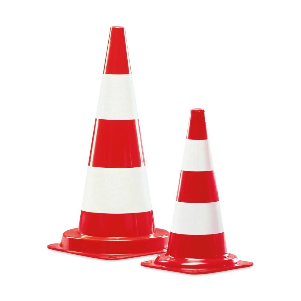 Produktabbildung Nr. 1: MORAVIA Leitkegel aus PVC, tagesleuchtend, Höhe 750 mm